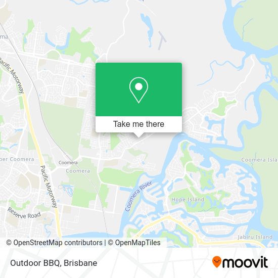 Outdoor BBQ map