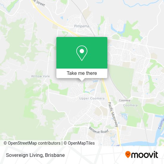 Sovereign Living map