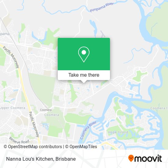 Nanna Lou's Kitchen map