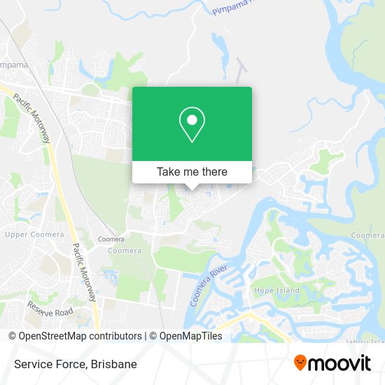 Service Force map