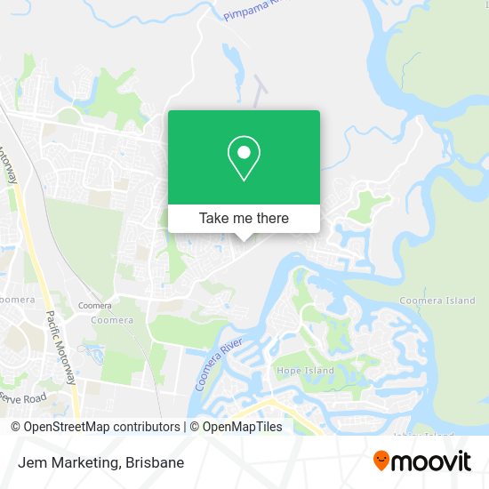 Jem Marketing map