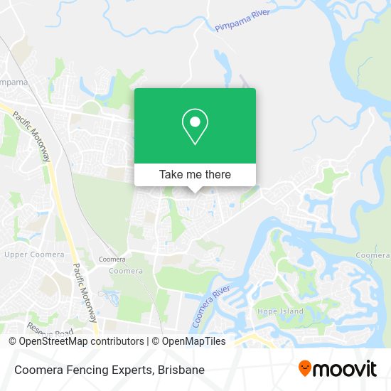 Coomera Fencing Experts map