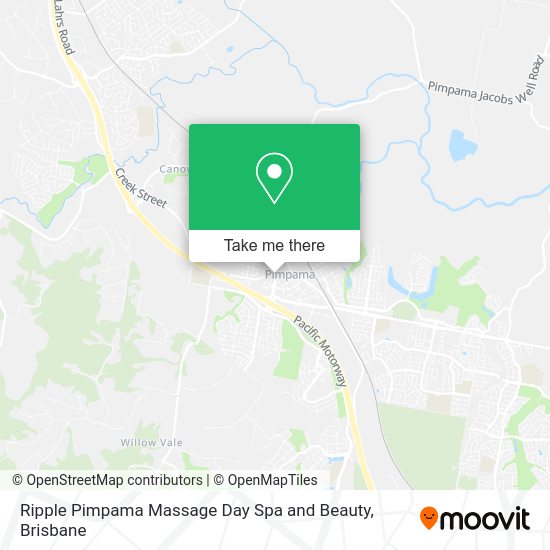 Ripple Pimpama Massage Day Spa and Beauty map
