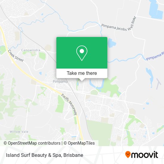Island Surf Beauty & Spa map