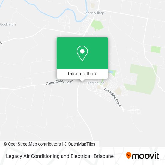 Legacy Air Conditioning and Electrical map