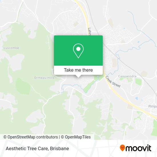 Aesthetic Tree Care map