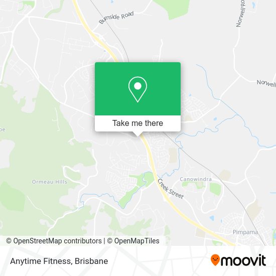 Anytime Fitness map