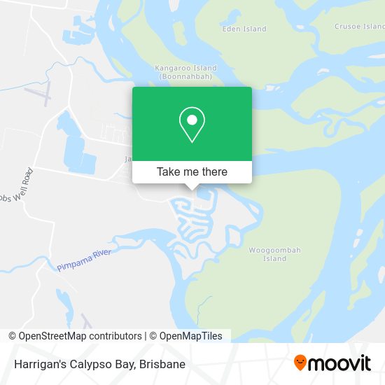 Harrigan's Calypso Bay map