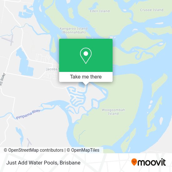 Just Add Water Pools map