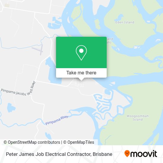 Peter James Job Electrical Contractor map