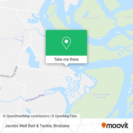Jacobs Well Bait & Tackle map