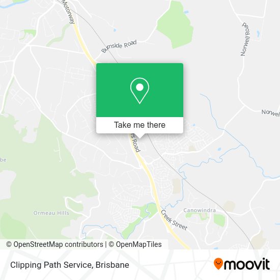 Clipping Path Service map