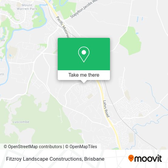 Fitzroy Landscape Constructions map