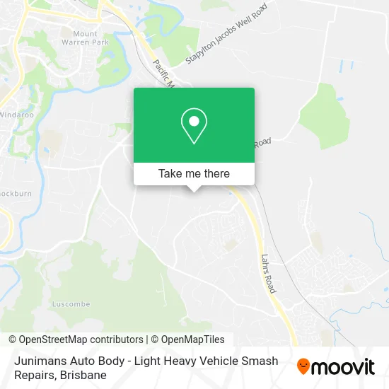 Junimans Auto Body - Light Heavy Vehicle Smash Repairs map