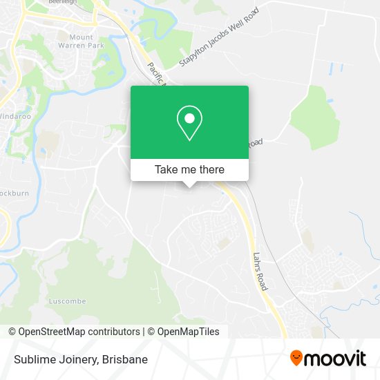Sublime Joinery map