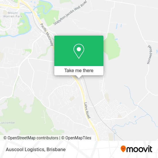 Auscool Logistics map
