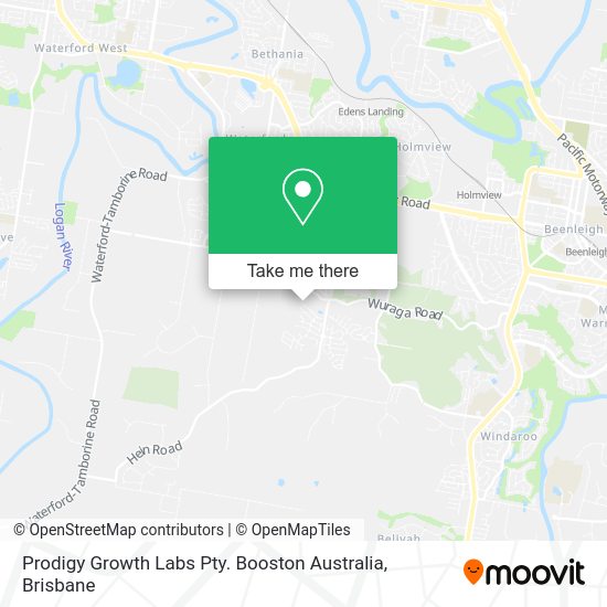 Prodigy Growth Labs Pty. Booston Australia map