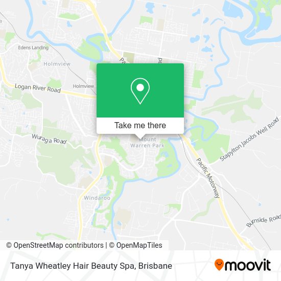 Tanya Wheatley Hair Beauty Spa map