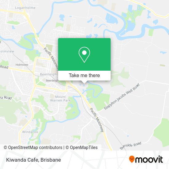 Kiwanda Cafe map