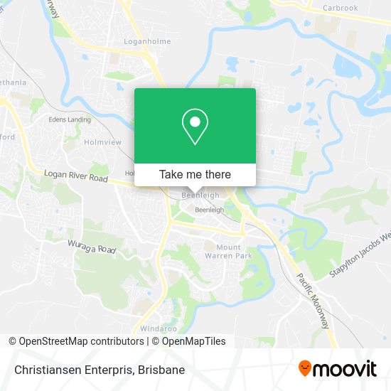Christiansen Enterpris map