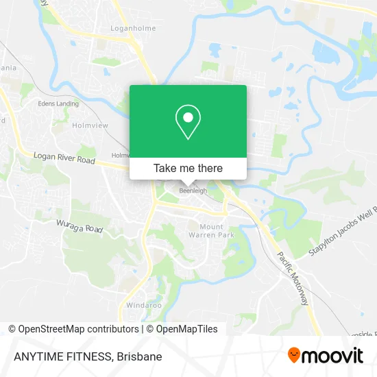 ANYTIME FITNESS map