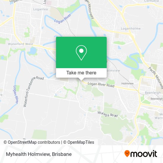 Myhealth Holmview map