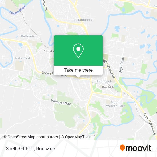 Shell SELECT map
