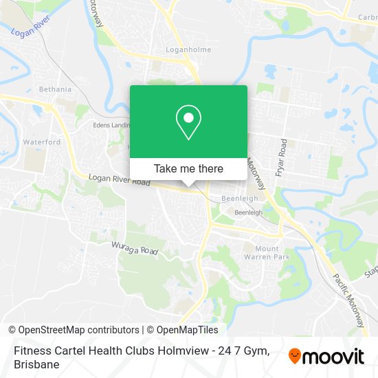 Fitness Cartel Health Clubs Holmview - 24 7 Gym map