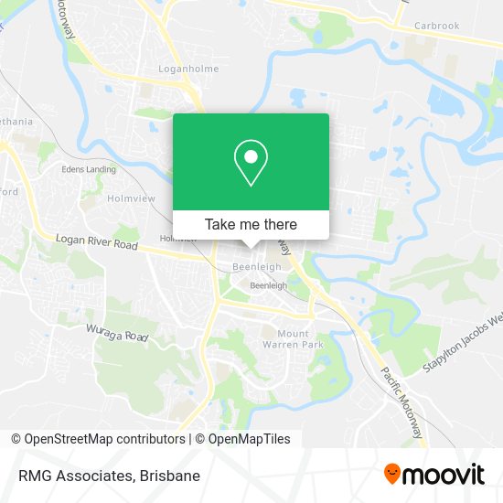 RMG Associates map