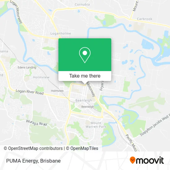 PUMA Energy map