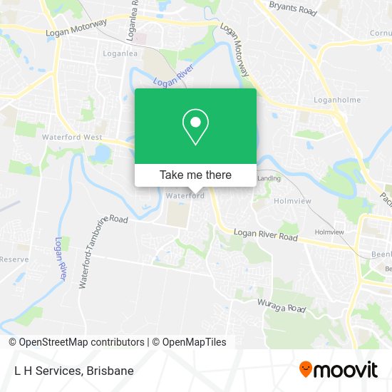 L H Services map