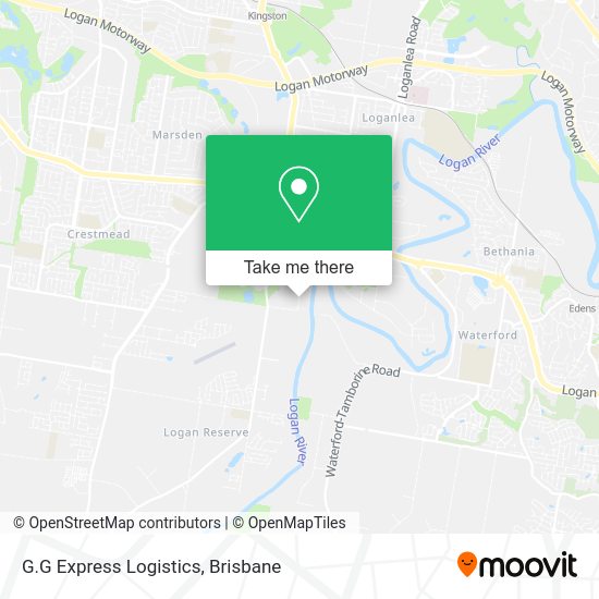 G.G Express Logistics map