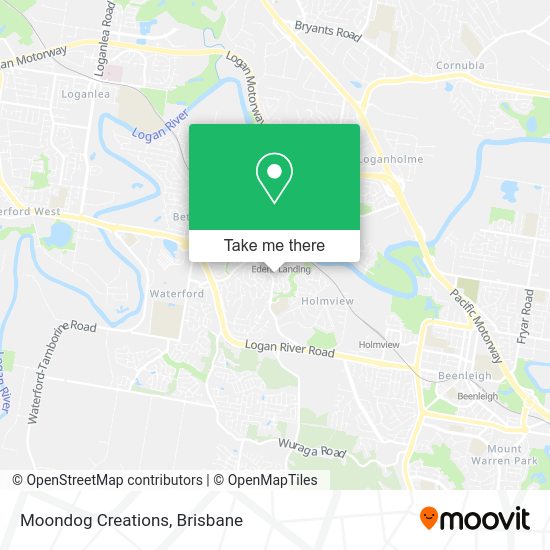 Moondog Creations map