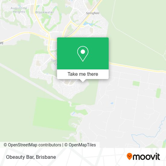 Obeauty Bar map