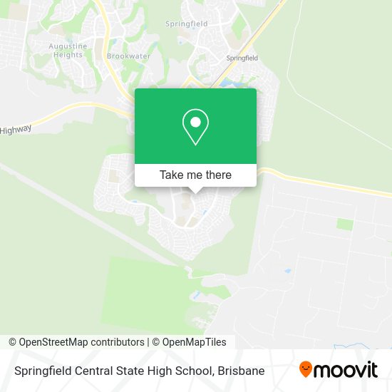 Springfield Central State High School map