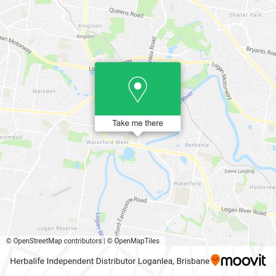 Herbalife Independent Distributor Loganlea map