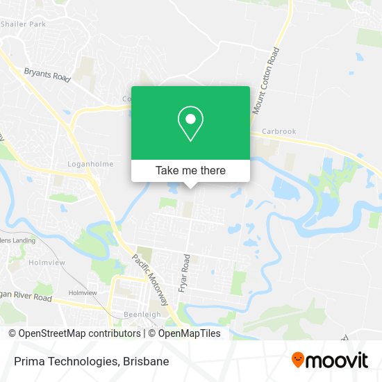 Prima Technologies map