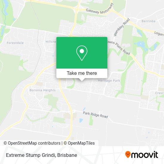 Extreme Stump Grindi map