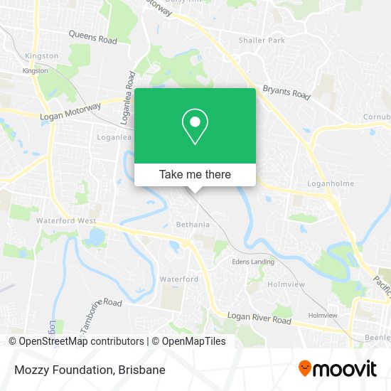 Mozzy Foundation map