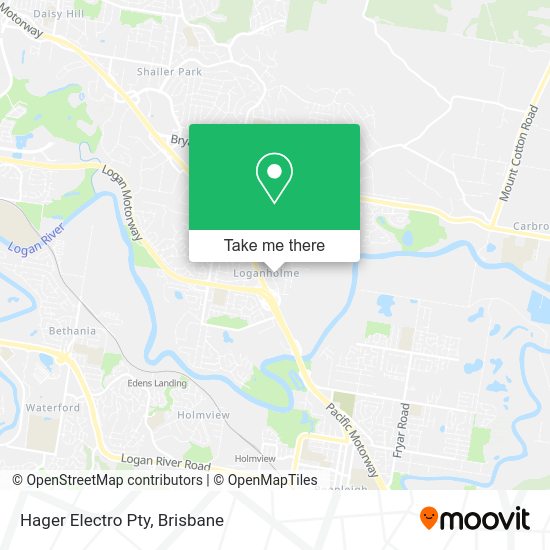 Hager Electro Pty map