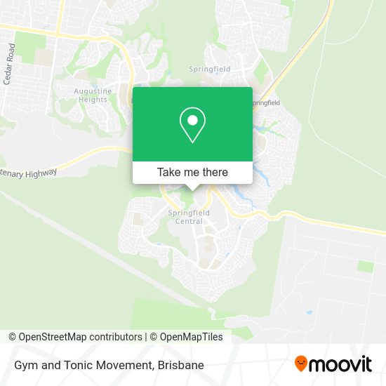 Gym and Tonic Movement map