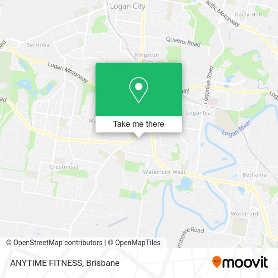 ANYTIME FITNESS map