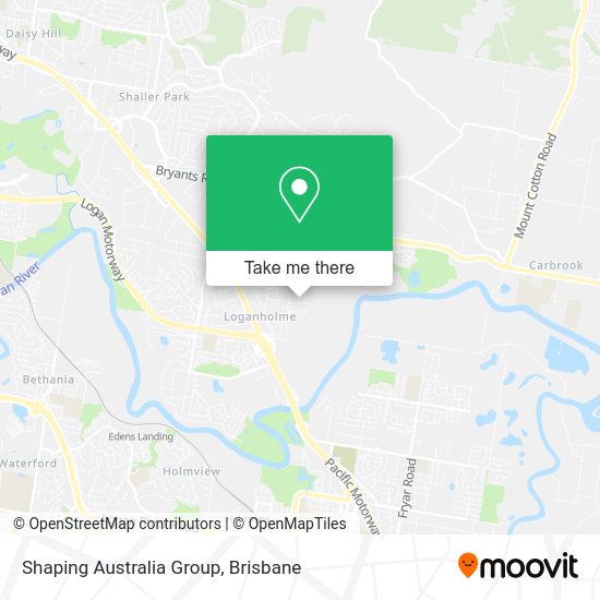 Shaping Australia Group map