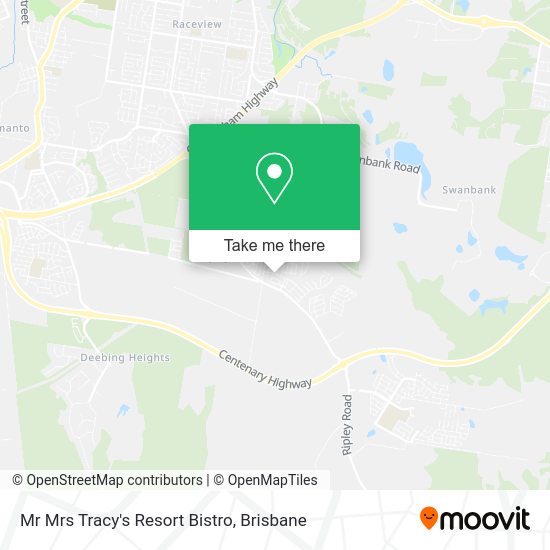 Mr Mrs Tracy's Resort Bistro map