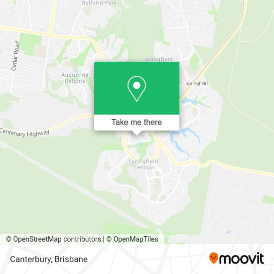 Canterbury map