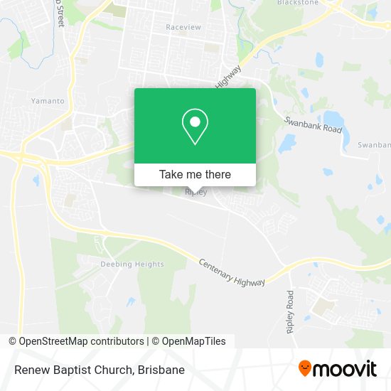 Renew Baptist Church map