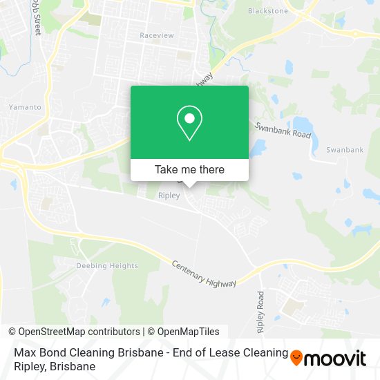 Max Bond Cleaning Brisbane - End of Lease Cleaning Ripley map