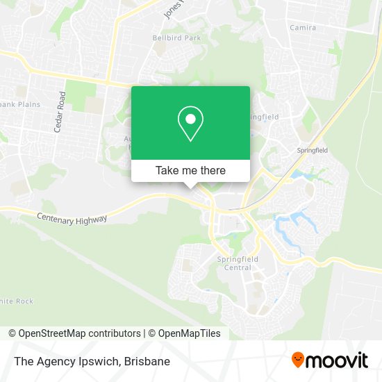 The Agency Ipswich map