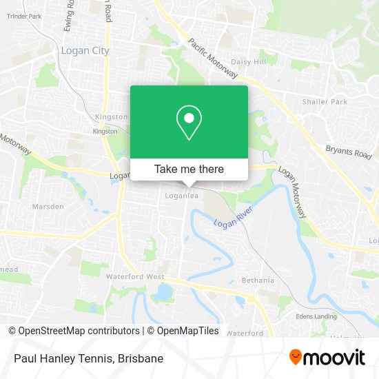 Paul Hanley Tennis map