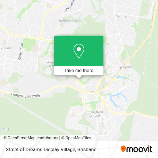 Street of Dreams Display Village map